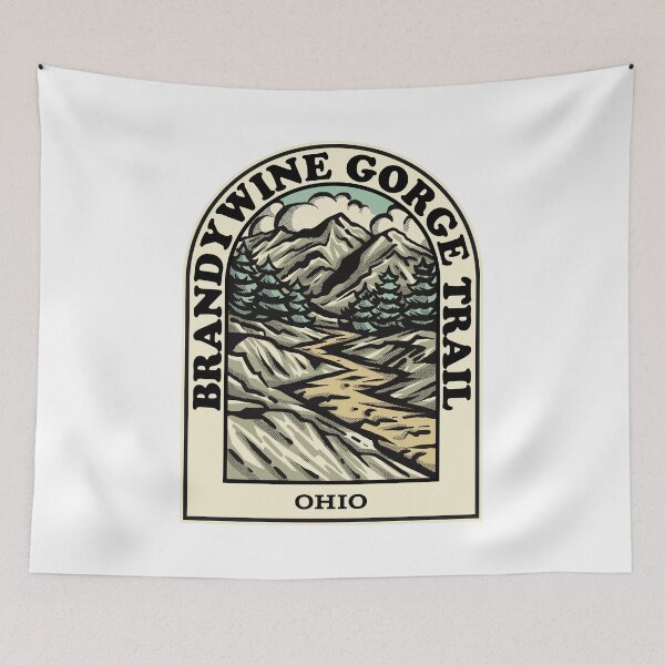 Item preview, Brandywine Gorge Trail Ohio hiking backpacking trail designed and sold by HalpinDesign.