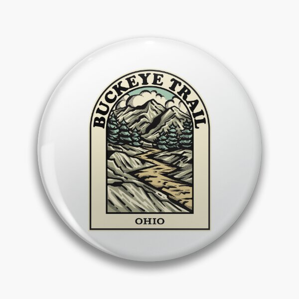 Item preview, Buckeye Trail Ohio hiking backpacking trail designed and sold by HalpinDesign.