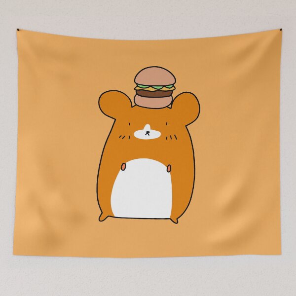 Item preview, Hamburger Hamster designed and sold by SaradaBoru.