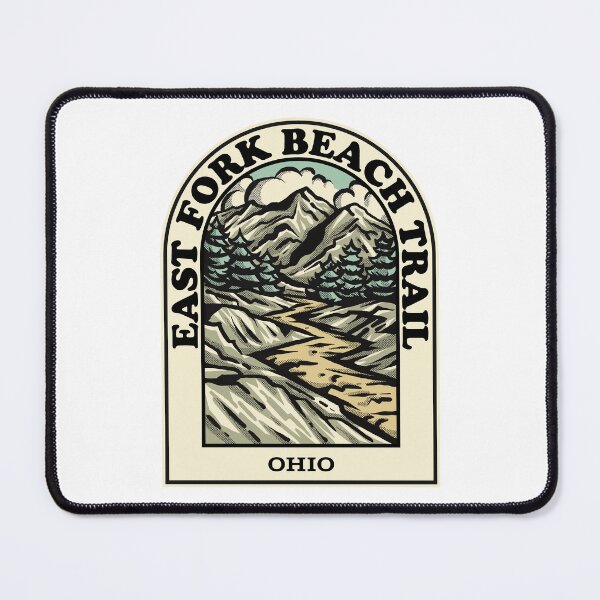 Item preview, East Fork Beach Trail Ohio hiking backpacking trail designed and sold by HalpinDesign.