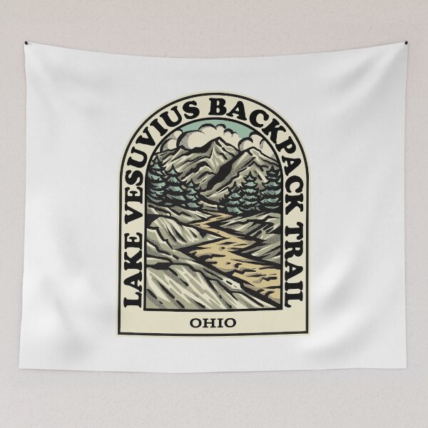 Item preview, Lake Vesuvius Backpack Trail Ohio hiking backpacking trail designed and sold by HalpinDesign.