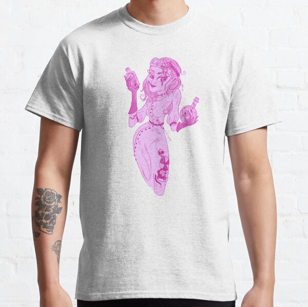 Savant fou - Rose T-shirt classique