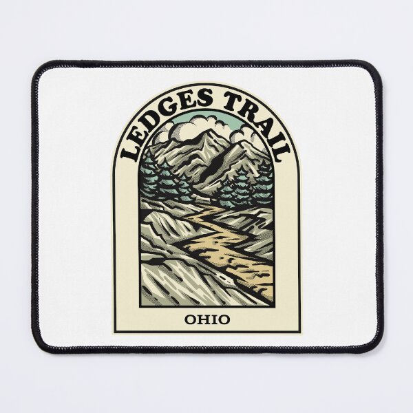 Item preview, Ledges Trail Ohio hiking backpacking trail designed and sold by HalpinDesign.
