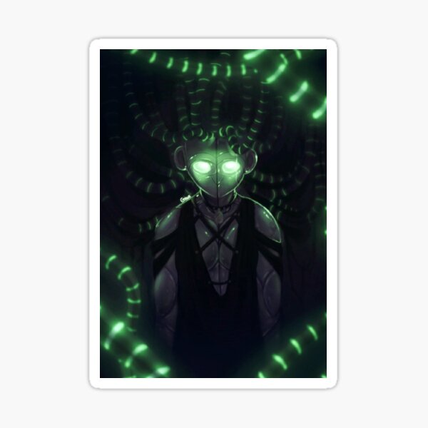Glowing intelligence Sticker