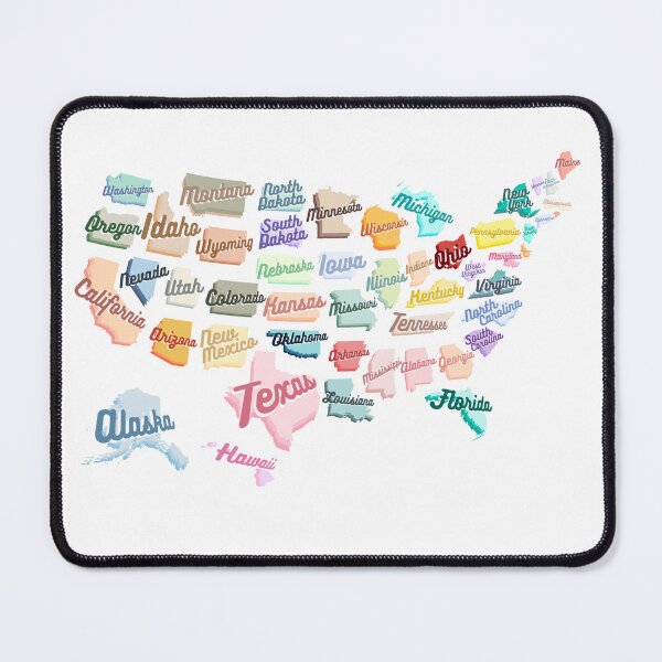 Item preview, United States Map designed and sold by BrooksReid08.
