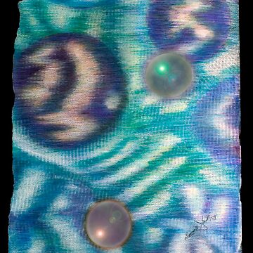 Artwork thumbnail, Space Ripples, Colored Pencil Drawing by djsmith70