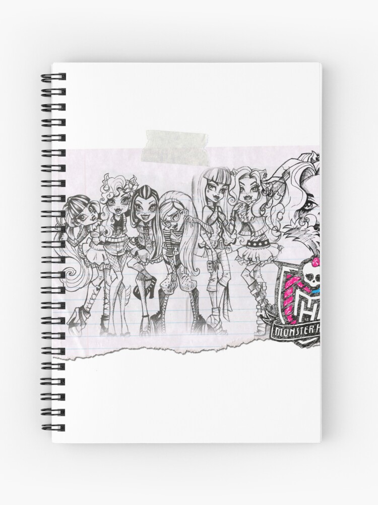 clawdeen Spiral Notebook by ARTRAVESHOP