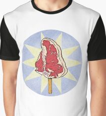 Meat Popsicle Graphic T-Shirt