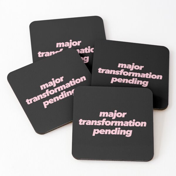 Item preview, Major Transformation Pending designed and sold by The Ambitious Women Club.