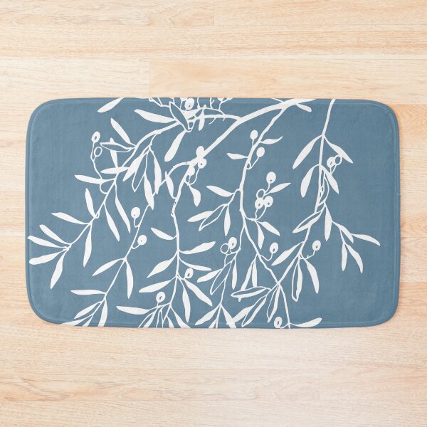 Item preview, Olea Europaea on Blue designed and sold by meggydesigns.