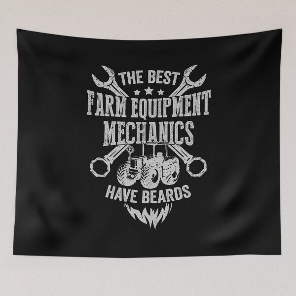 Item preview, Bearded Farm Equipment Mechanic Gift designed and sold by Marcid95.