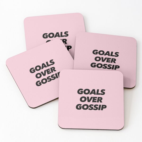 Item preview, GOALS OVER GOSSIP designed and sold by The Ambitious Women Club.
