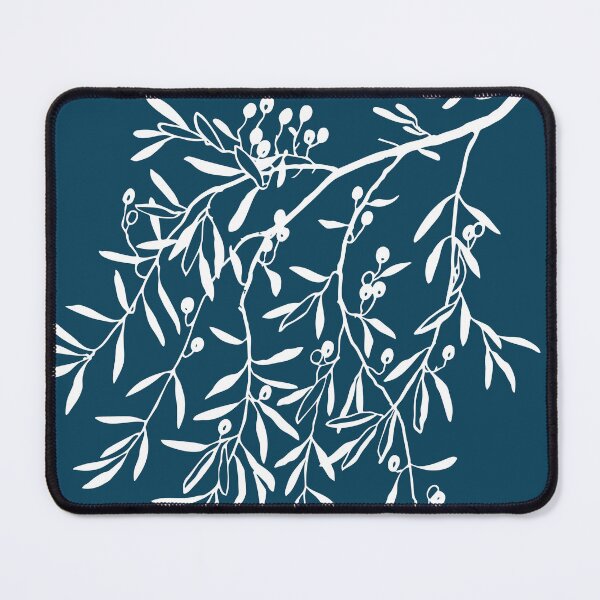 Item preview, Olea Europaea on Dark Teal designed and sold by meggydesigns.