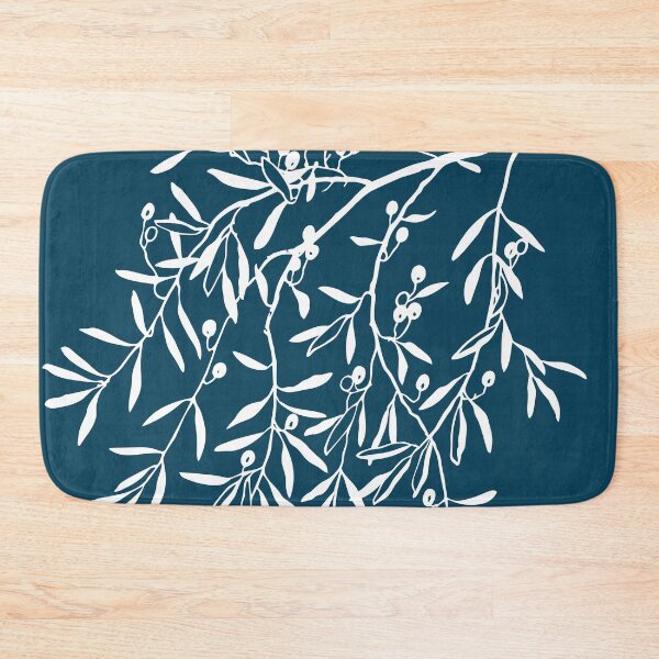 Item preview, Olea Europaea on Dark Teal designed and sold by meggydesigns.