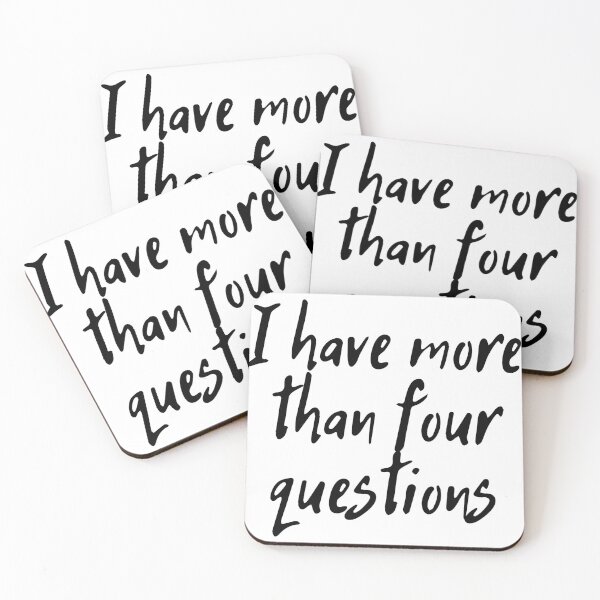 Item preview, Funny passover seder i have more than four questions designed and sold by Demna-S.