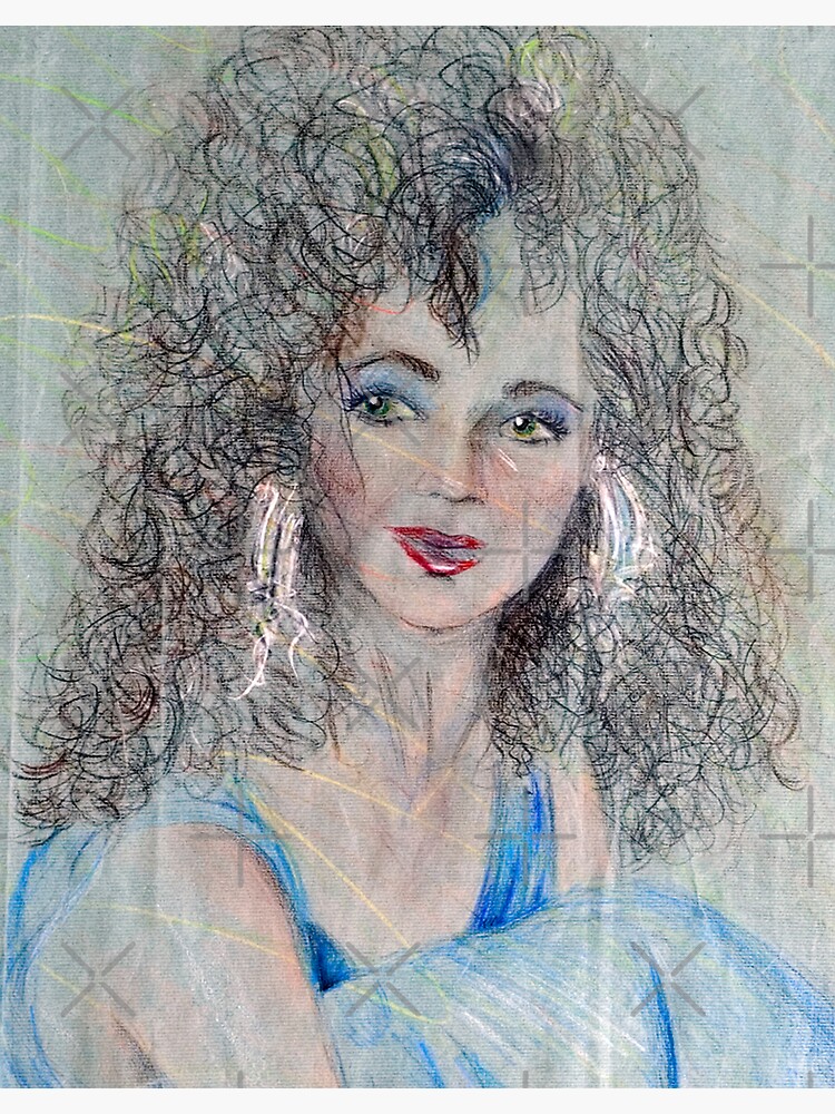 Thumbnail 3 of 3, Photographic Print, Mystic, Colored Pencil Drawing designed and sold by Danielle Scott.