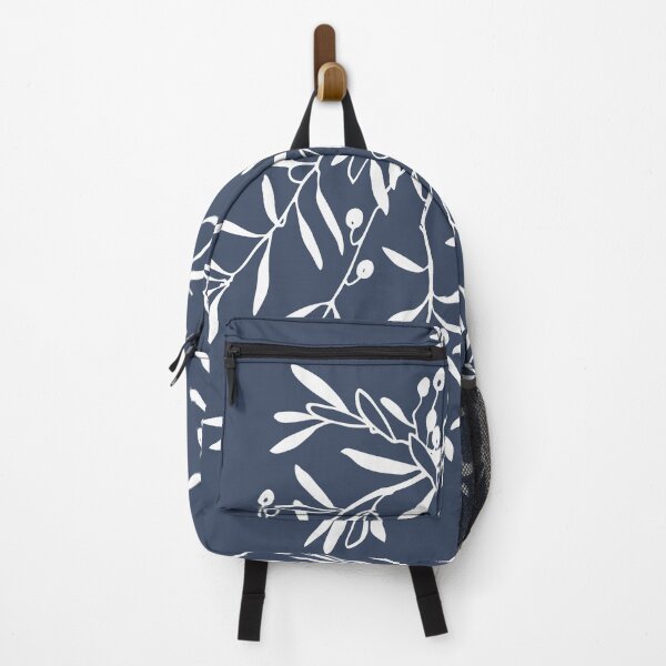 Item preview, Olea Europaea on Navy Blue designed and sold by meggydesigns.