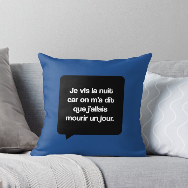 Item preview, Je vis la nuit car on m'a dit designed and sold by sandywoo.