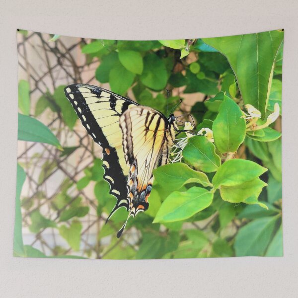 Item preview, Eastern Tiger Swallowtail Butterfly in Habitat designed and sold by Deborah Camp.