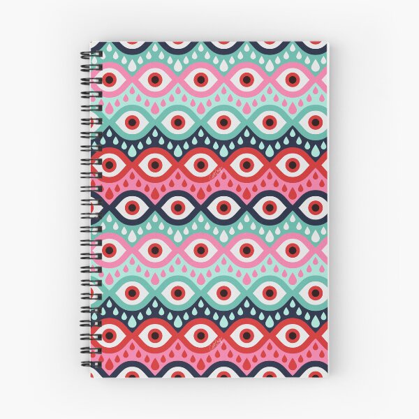Item preview, Garnished Eyes – Mint & Pink designed and sold by Cat Coquillette.