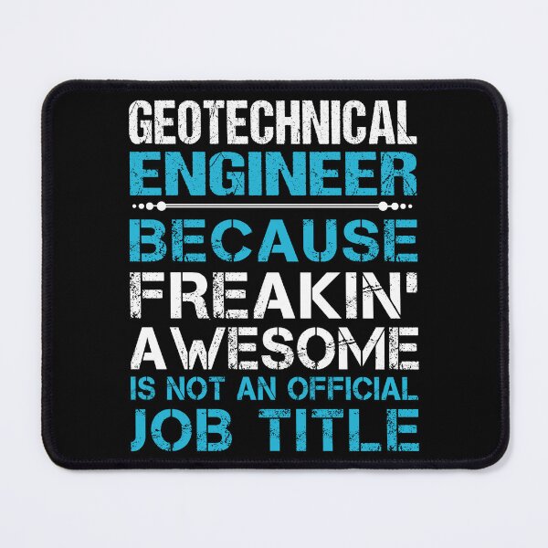 Item preview, Geotechnical Engineer T Shirt - Freaking Awesome Gift Item Tee designed and sold by watkinsmat.