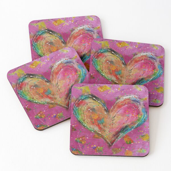 Item preview, Colorful Whimsical heart designed and sold by Jane Domenech.