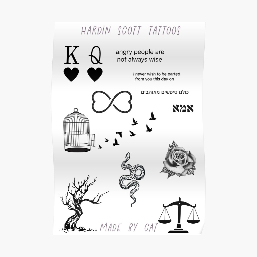 Hardin Scott Tattoos