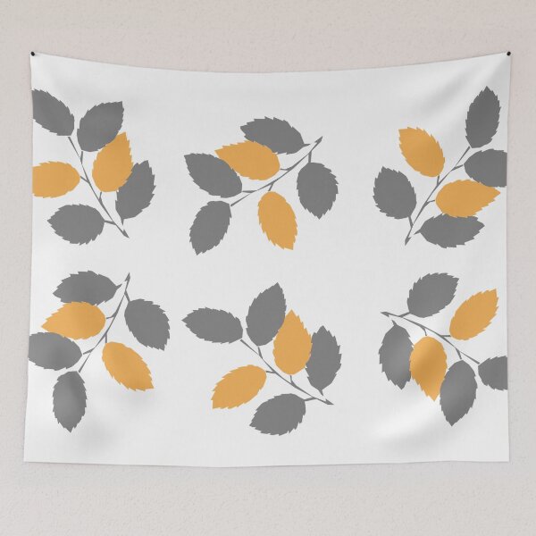 Item preview, Yellow And Grey leaves designed and sold by Nesro34.