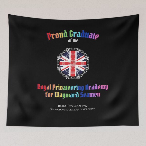 Item preview, Royal Privateering Academy for Wayward Seamen designed and sold by Our Flag Means Merch.