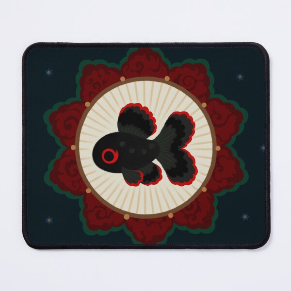 Item preview, Butterfly goldfish - black designed and sold by pikaole.
