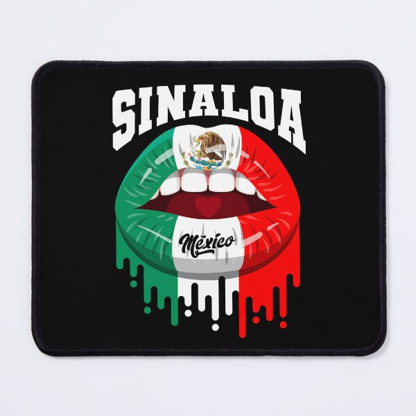 Item preview, Lips Kiss Sinaloa Mexico Flag designed and sold by Fr33m4n1111.
