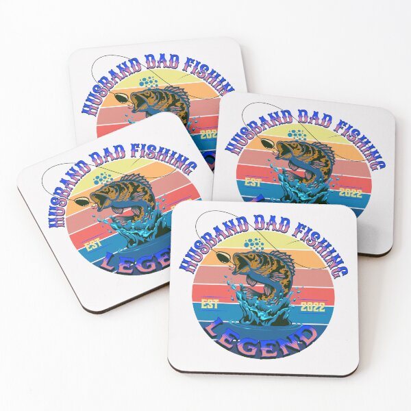 Item preview,  HUSBAND DAD FISHING LEGEND  VINTAGE SUNSET designed and sold by Affyboss6.