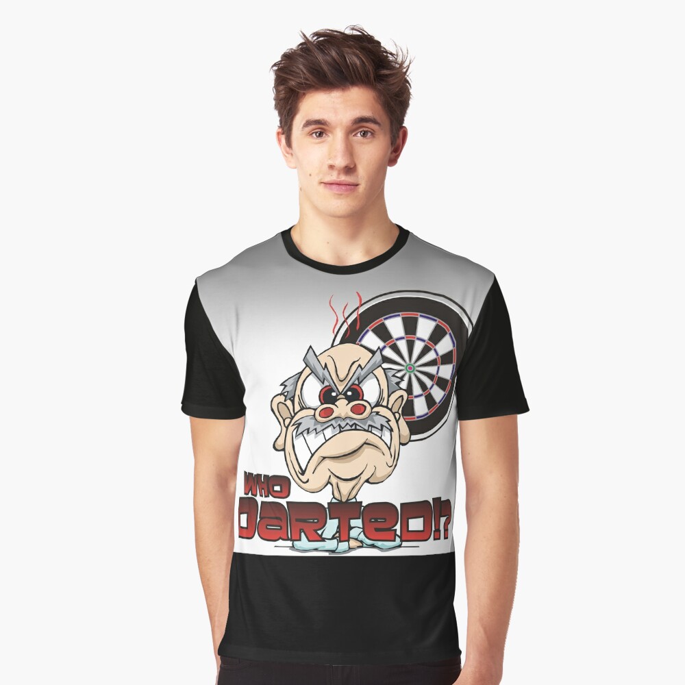 Who Darted Darts Team T Shirt For Sale By Mydartshirts Redbubble