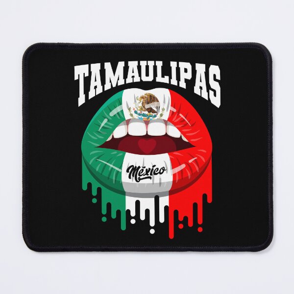 Item preview, Lips Kiss Tamaulipas Mexico Flag designed and sold by Fr33m4n1111.