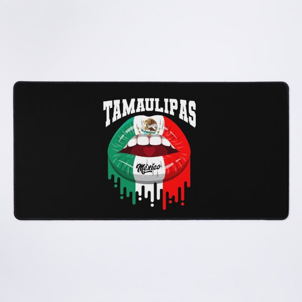 Item preview, Lips Kiss Tamaulipas Mexico Flag designed and sold by Fr33m4n1111.