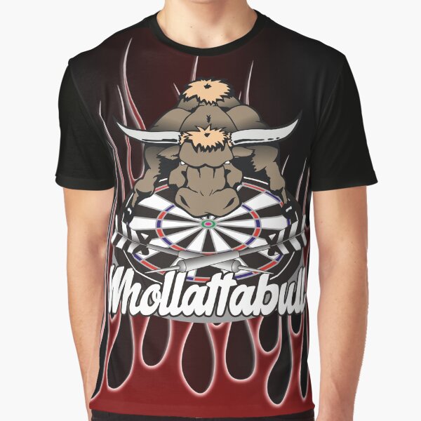 WhollottaBull Darts Team Graphic T-Shirt