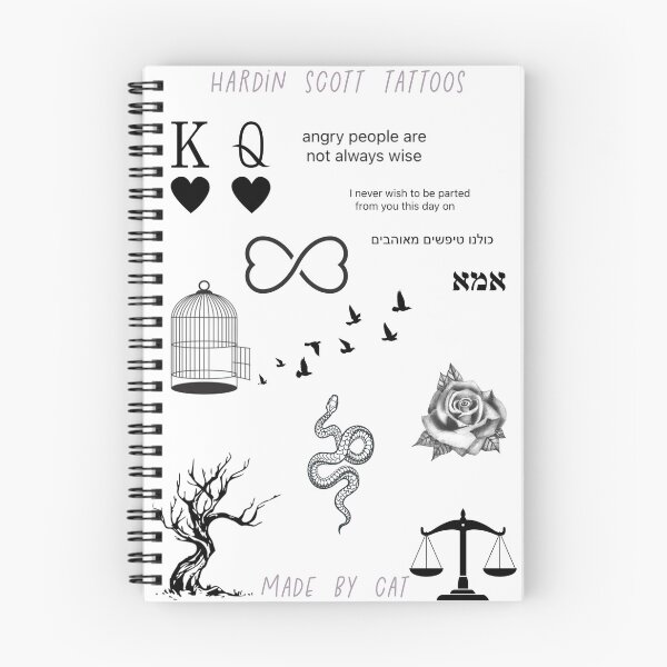 Item preview, Hardin Scott Tattoos designed and sold by kittyseuphoria.