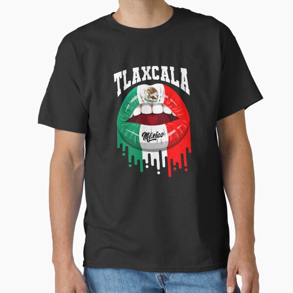 Item preview, Lips Kiss Tlaxcala Mexico Flag designed and sold by Fr33m4n1111.