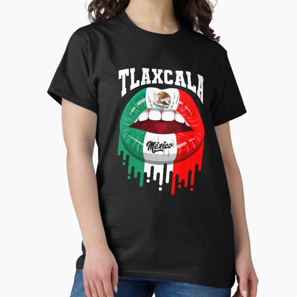 Item preview, Lips Kiss Tlaxcala Mexico Flag designed and sold by Fr33m4n1111.