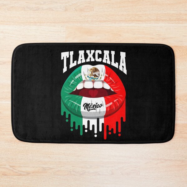 Item preview, Lips Kiss Tlaxcala Mexico Flag designed and sold by Fr33m4n1111.