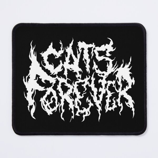 Item preview, Cats Forever Metal Logo designed and sold by violetjelly.