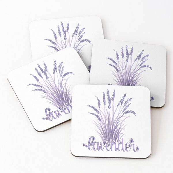 Item preview, Watercolor Lavender Flowers designed and sold by HappyLifeCreate.