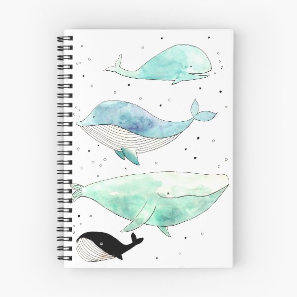 Item preview, Blue whales designed and sold by Tina van Dijk.