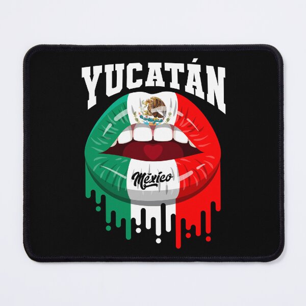 Item preview, Lips Kiss Yucatan Mexico Flag designed and sold by Fr33m4n1111.