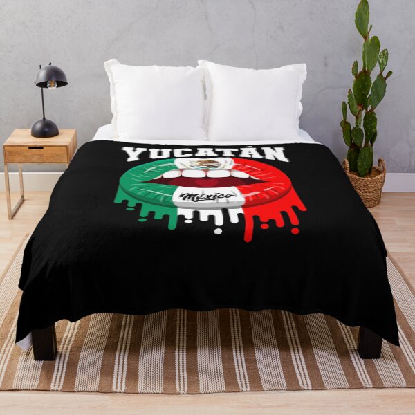 Item preview, Lips Kiss Yucatan Mexico Flag designed and sold by Fr33m4n1111.