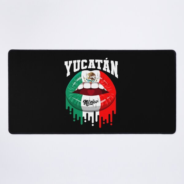 Item preview, Lips Kiss Yucatan Mexico Flag designed and sold by Fr33m4n1111.