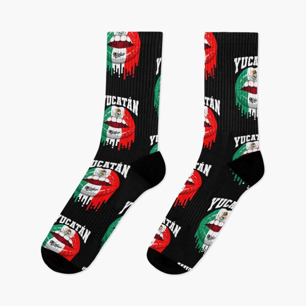 Item preview, Lips Kiss Yucatan Mexico Flag designed and sold by Fr33m4n1111.