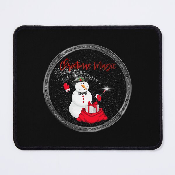 Item preview, Christmas Magic! Black Background designed and sold by PawsitiveMum.