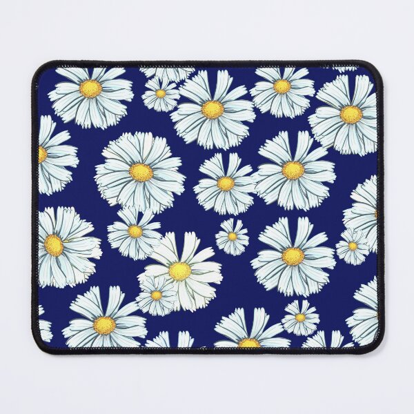 Item preview, daisies on blue designed and sold by ArtKseniia.