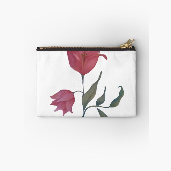 Item preview, Red and pink watercolor flower designed and sold by caroberte.
